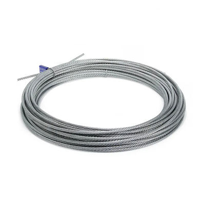 Dobra cena. Standardowa lina stalowa ocynkowana AiSi 6x7 FC, mocna i wytrzymała do każdego zastosowania w Internecie