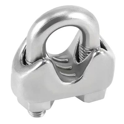 Dobra cena. Galvanized Finish Rigging Hardware Easy Installation Stainless Steel Cable Clamps w Internecie