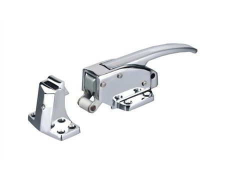 Dobra cena. Freezer Door Handle Latch with Door Window Hinges Locks and ZINC PLATED Finish w Internecie