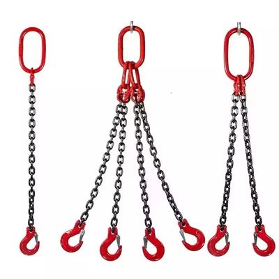 Dobra cena. 48kN Test Load G80 2 Legs Chain Sling for Durable and Versatile Lifting Needs w Internecie