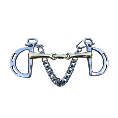 Dobra cena. Metalowe wędzidła ze stali nierdzewnej z przegubem do części stałych w uprzęży w Internecie