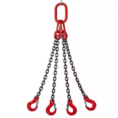 Dobra cena. G80 Chain Sling With Legs/Endless for Lifting Goods Black Finish Welded Chain Structure w Internecie