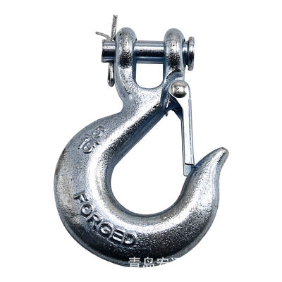 Dobra cena. Caron Steel Crane Block Hook Clevis Slip Latched Cargo Hook for Heavy Industry Needs w Internecie