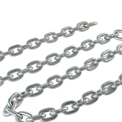 20Mn2 Steel Link Chain 22mm High Strength Alloy Steel Chain Test Load 48kN