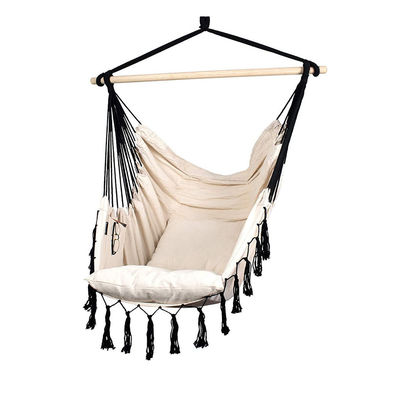 Dobra cena. Black And White Hammock Swing Chairs Indoor Hanging Chair Hammock High Strength w Internecie