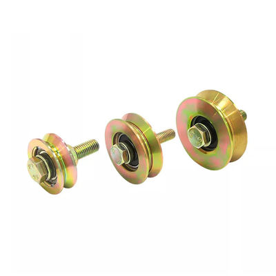 Dobra cena. Groove Shape Slide Door Wheels High Loading Capacity Galvanized Steel Wheel w Internecie