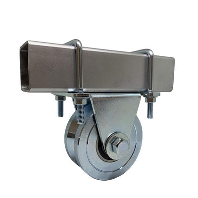 Dobra cena. Double Bearing Bolt V-shaped Sliding Roller Track Grooved Wheel w Internecie