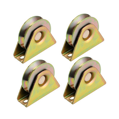 Dobra cena. Sliding Gate Color Zinc Plated V Shaped Roller Wheels For Hotel And Home w Internecie