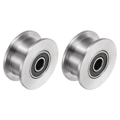 Dobra cena. Stainless Steel Sliding Gate Double Bearing Rollers for Inverted Track w Internecie