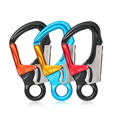 Dobra cena. Aluminiowy 35KN Auto wspinaczka górska Swivel Clip Snap Hook Clip Hook w Internecie