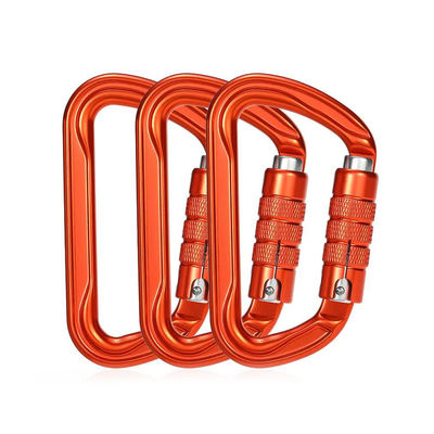 Dobra cena. OEM Akceptowalny 30KN Aluminiowy Stop Automatyczny Zamek Karabińczyk do Sprzętu Wspinaczkowego 7075 w Internecie