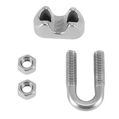 Dobra cena. Stainless Steel Drop Forged Italian Type Wire Rope Clips Hardware w Internecie