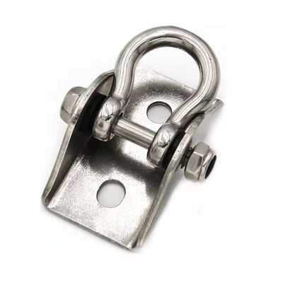 Dobra cena. Factory Heavy Duty Stainless Steel 304 316 Swing Hanger Bow Shackle Type Ceiling Swivel Hanging Hook for Yoga Hammock w Internecie
