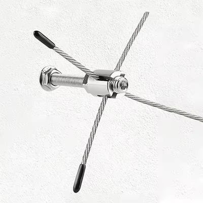 Dobra cena. Gree Wall Post Clamp Hardware 304 3mm Wire Trellis Stainless Steel Wood Screw Wire Rope Clip w Internecie