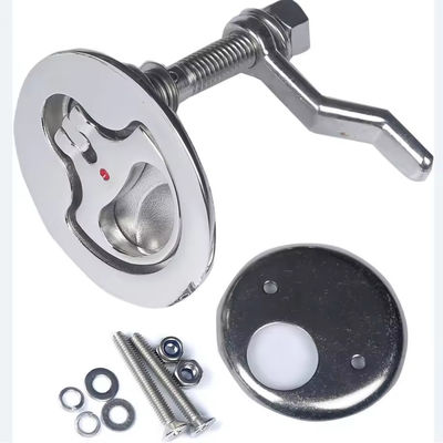 Dobra cena. Marine Hardware Aisi 316 Stainless Steel Marine Boat Hatch Latches Turning Lock Lift Handle w Internecie