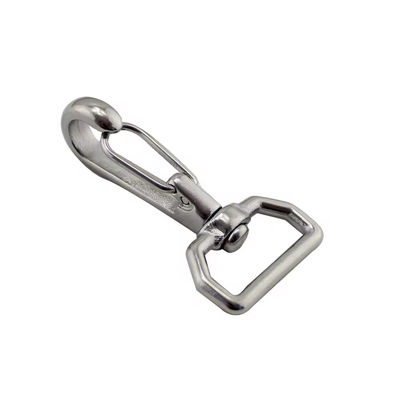 Dobra cena. Rigging Hardware Swivel Snap Hook Stainless Steel Dog Leash Carabiner Hook w Internecie