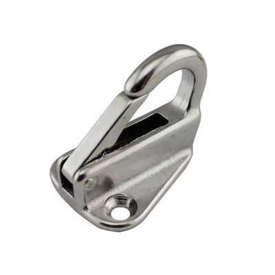Dobra cena. Marine Fender Bracket Stainless Steel Spring Locked Fender Hook Snap Fending Hook Attach Rope Boat Sail Tug w Internecie