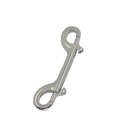 Dobra cena. Karabińczyk ze stali nierdzewnej do nurkowania, dwustronny, z zatrzaskiem w Internecie