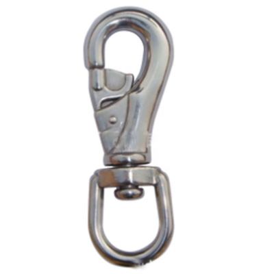 Dobra cena. Polished Finish Swivel Snap Hook Stainless Steel 316 for Cast Iron Collars or Stables w Internecie
