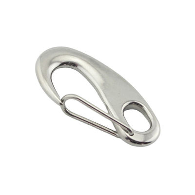 Dobra cena. Egg Shape Stainless Steel Spring Snap Hook Boat Accessories Rigging Hardware w Internecie