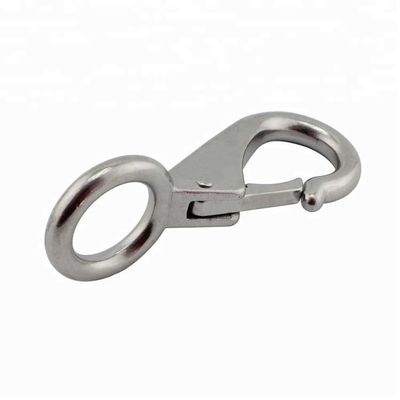 Dobra cena. Stainless Steel 316 Mini Rigid Swivel Eye Snap Hook For Marine Quick Linking Requirements w Internecie