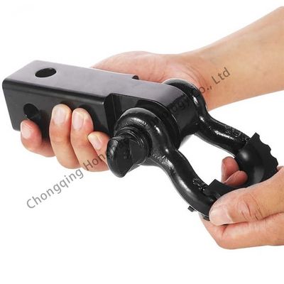 Dobra cena. Electrolytic Treatment Heavy Duty G209 Screw Pin Bow Shackle Steel 3/4 Inch For Towing w Internecie