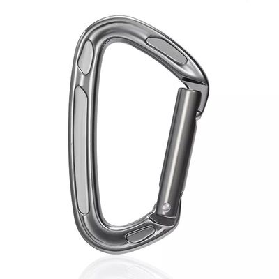 Dobra cena. OEM Heavy Duty 23KN Snap Hook D Shape 7075 Aluminium Carabiner Clip do wspinaczki w Internecie