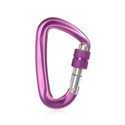 Dobra cena. Małe bezpieczeństwo Snap Hook Clip Aluminium Alloy Keychain Locking Carabiner dla homologacji OEM w Internecie