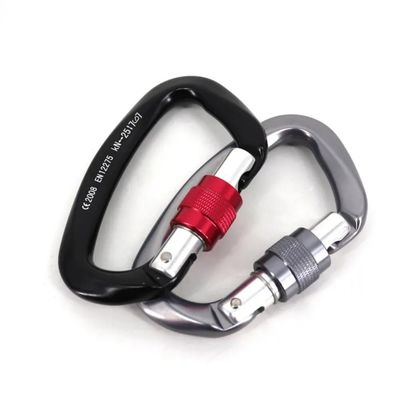 Dobra cena. Sprzęt wspinaczkowy lekki i trwały hak aluminiowy do przygód na świeżym powietrzu w Internecie