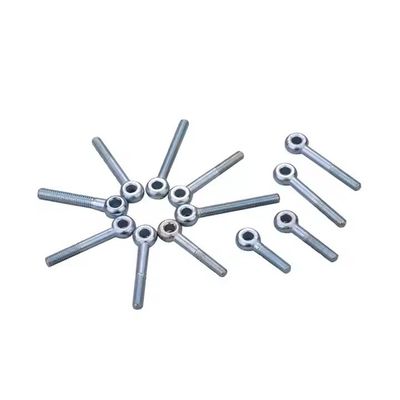 Dobra cena. Ocynkowana śruba oczkowa ze stali węglowej DIN444 do solidnych i trwałych rozwiązań mocujących w Internecie