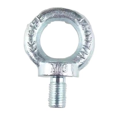 Dobra cena. ZINK Finish Carbon Steel Galvanized Lifting Eye Bolt DIN 580 do podnoszenia ciężkich urządzeń w Internecie