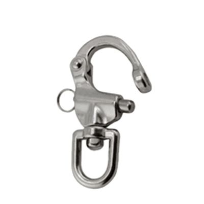 Dobra cena. Silver Marine Quick Release Swivel Eye Snap Shackle for Smooth Lifting and Connecting w Internecie