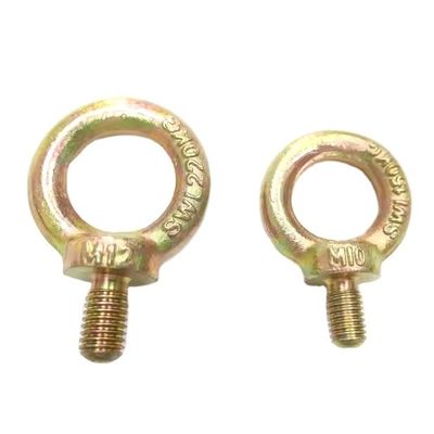 Dobra cena. Śruba oczkowa podnosząca JIS B 1168, kuta matrycowo ze stali, ocynkowana w Internecie