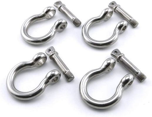 Dobra cena. General Industry Stainless Steel Wire Rope Accessory Shackle Bow Dee Shape with Collar Pin w Internecie