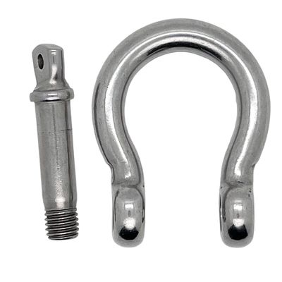 Dobra cena. Stainless Steel Polished Screw Pin Bow Shackles Perfect for Heavy Duty Applications w Internecie