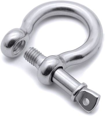 Dobra cena. Precision Casting Technology AISI304 316 Stainless Steel Us Type Bow Shackle with Collar Pin w Internecie