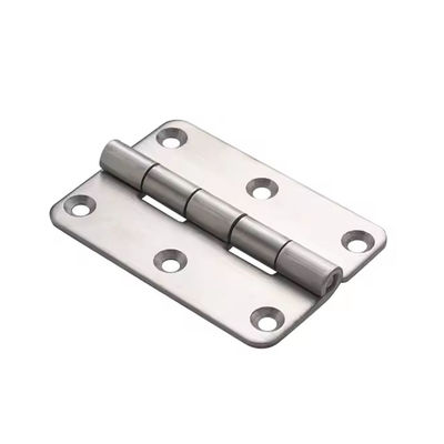 Dobra cena. Silver Stainless Steel Closet Door Folding Butt Hinges for Home Furniture Hardware w Internecie