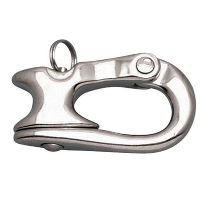 Dobra cena. Imperial Measurement System Stainless Steel Sheet Snap Shackle with Thimble and Locking Pin Deck w Internecie