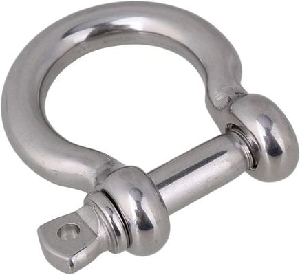 Dobra cena. 304/316 Stainless Steel Bow Shackle Rigging Hardware with Precision Casting Technology w Internecie