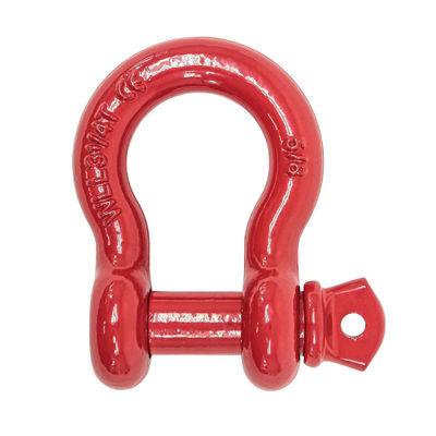 Dobra cena. Metric Measurement System Carbon Steel G209 Bow Screw Pin Shackles for Offroad Rescue w Internecie