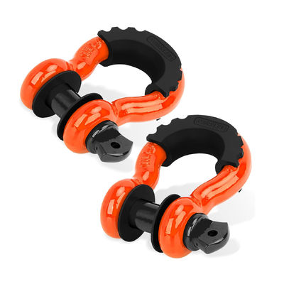 Dobra cena. Metric Measurement System Tow Shackle Forged D Ring Shackle for Trailer Hitch Receiver w Internecie