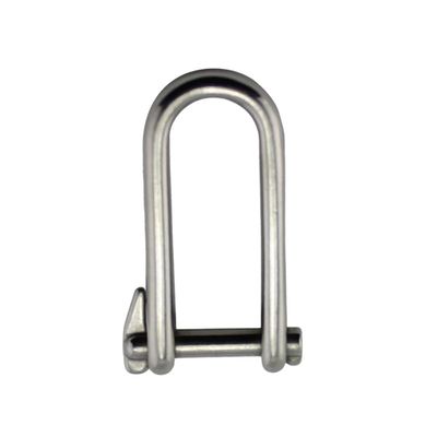 Dobra cena. Marine Hardware Shade Rigging Sail 316 Stainless Steel Long D Shackle With Eye Screw Pin Chain Halyard Flat Anchor w Internecie