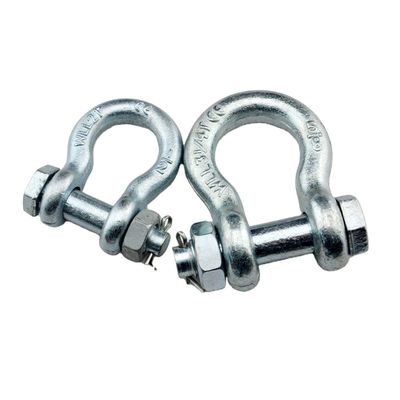 Dobra cena. Imperial Galvanized G2130 Type Carbon Steel Drop Forged Screw Pin Anchor Bow Shackle w Internecie