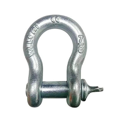 Dobra cena. High Strength Carbon Steel G209 Bow Shackle Lifting With Galvanized Finish w Internecie