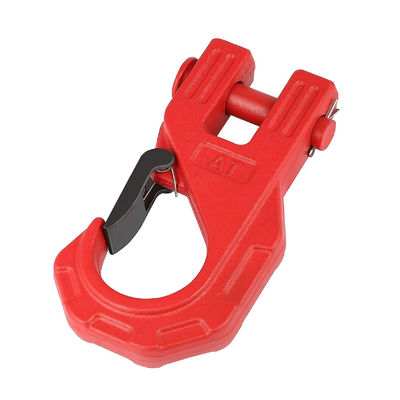 Dobra cena. Heavy Duty Off-Road Vehicle Trailer Tow Hook With Protective Cover And Galvanized Finish w Internecie