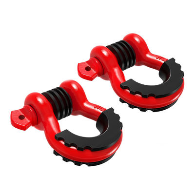Dobra cena. Non-standard Twisted D Ring Bow Shackle for Offroad Rescue Tow Strap in Metric Measurement System w Internecie