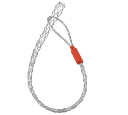 Dobra cena. Cable Pulling Grip  For 6-10mm Cable Galvanized Stainless Steel Anti-Slip Cable Traction Sleeve Flexible Mesh Rope Cable 27cm Length Black w Internecie