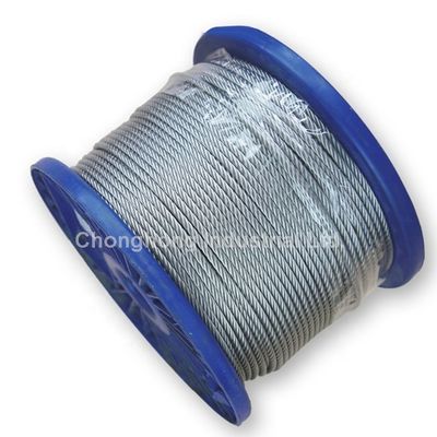 Dobra cena. 6x19 FC Steel Ropes Wire 6mm 8mm 10mm Diameter Carbon Steel Cable Galvanized Steel Wire Rope w Internecie