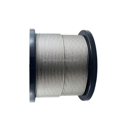 Dobra cena. Ocynkowana linka lotnicza 500 stóp, szpule plastikowe 500 stóp do stali do kucia na zimno OEM w Internecie