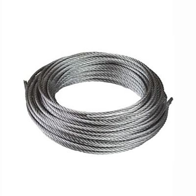 Dobra cena. GB Standard 6*12 7FC 300m Coil Galvanized Steel Wire Rope for Bunding 5mm Diameter and 3mm-20mm Diameter w Internecie